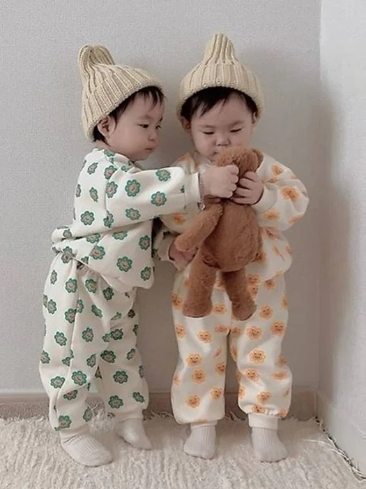 Teddy Bear Flower Top & Bottom Set Teddy Bear Flower Top & Bottom Set by Moran for Child - catalog view