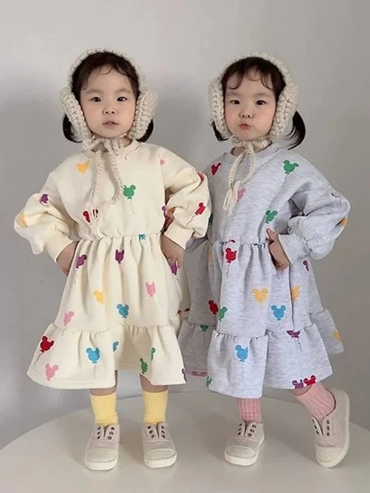 Balloon Fleece Dress Balloon Fleece Dress by Moran for Child - catalog view