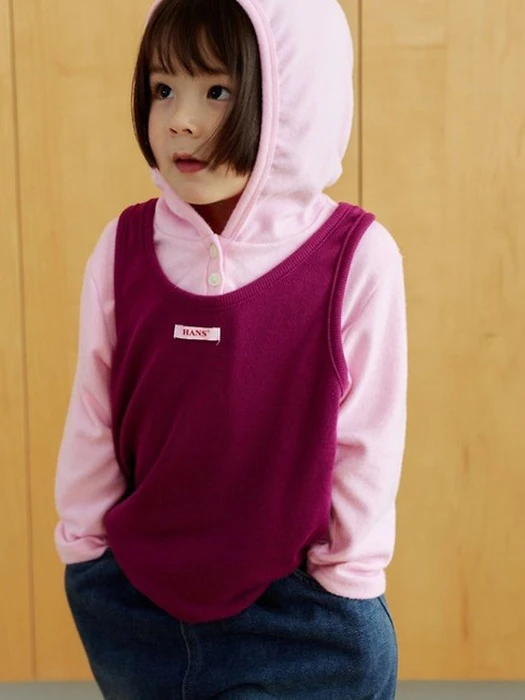 Soft Rib Knit Sleeveless Soft Rib Knit Sleeveless by Han's for Child - catalog view