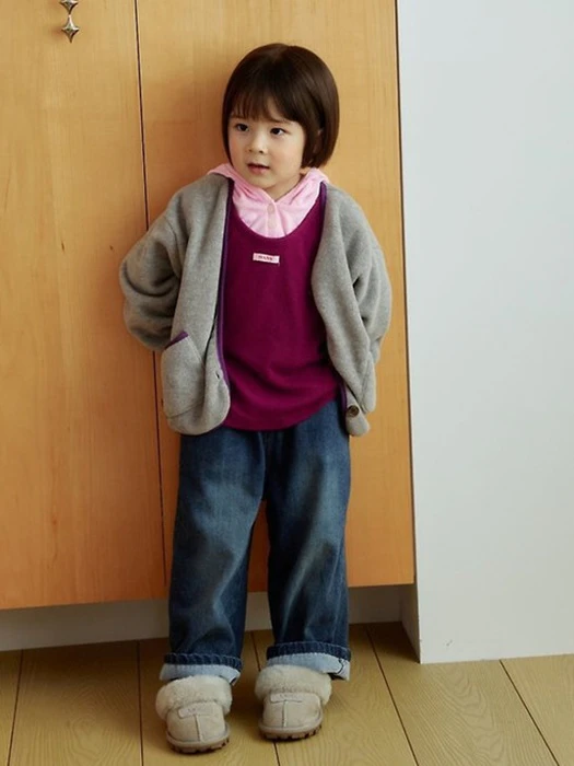Fleeced Denim Pants Fleeced Denim Pants by Han's for Child - catalog view