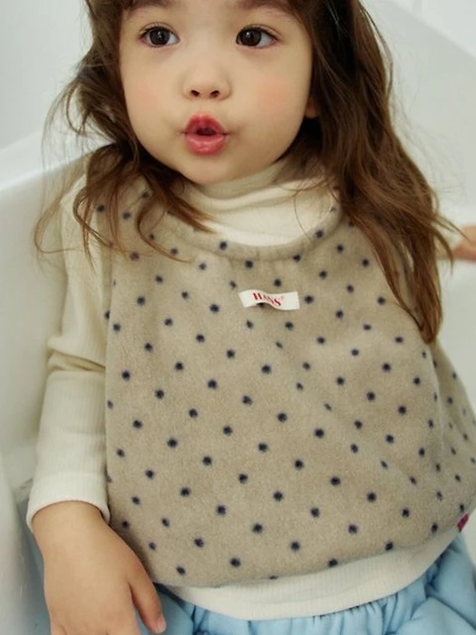 Dot Fleece Vest Dot Fleece Vest by Han's for Child - catalog view