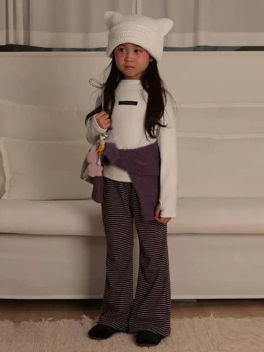 Striped Flare Pants by Lalabongbong for Child - catalog view