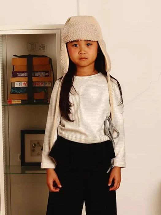 Ribbon Line Tee Ribbon Line Tee by Lalabongbong for Child - catalog view