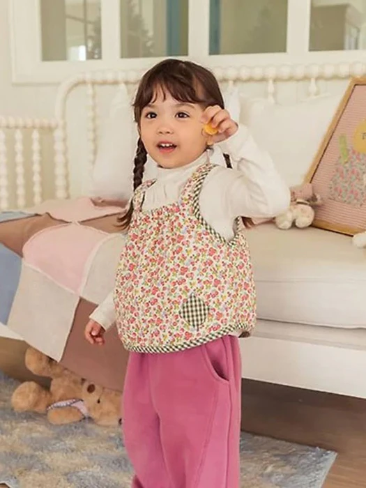 Plum Quilting Vest Plum Quilting Vest by Milk Powder for Child - catalog view