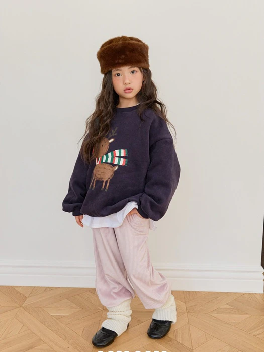 Mink Velour Jogger Pants Mink Velour Jogger Pants by Dore Dore for Child - catalog view