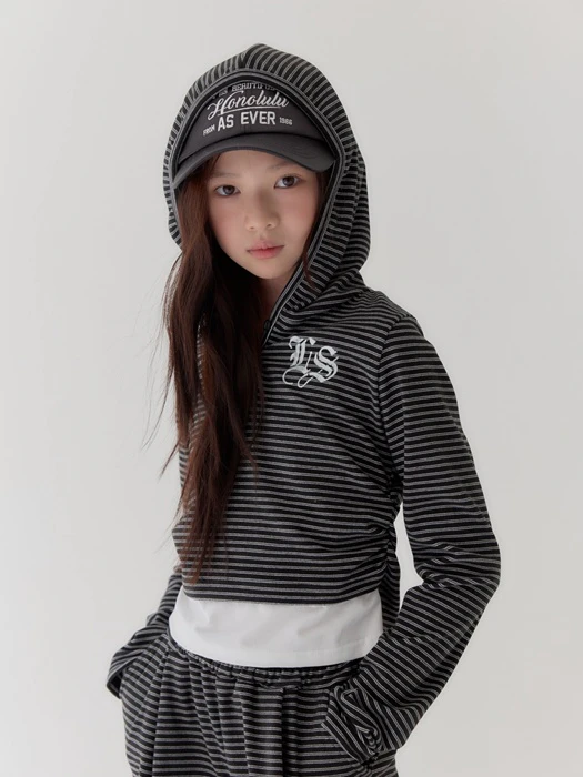 One Pick Hooded Tee One Pick Hooded Tee by Lilas for Child - catalog view