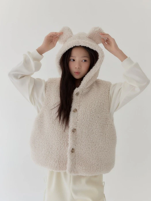 Bear Fur Vest Bear Fur Vest by Lilas for Child - catalog view