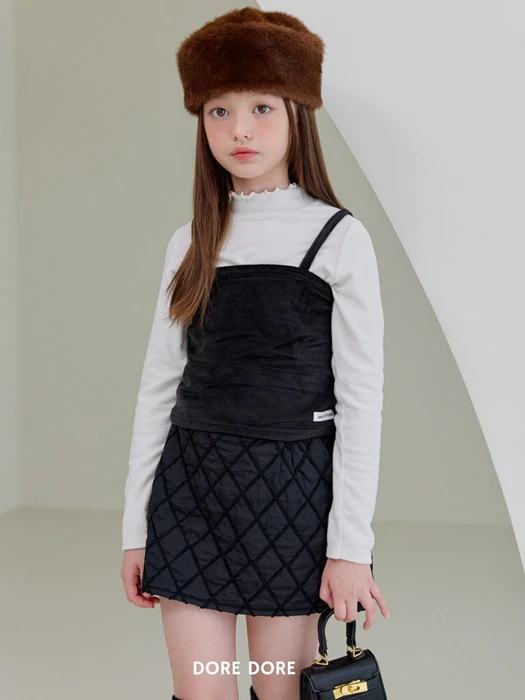 Velour Bustier Velour Bustier by Dore Dore for Child - catalog view