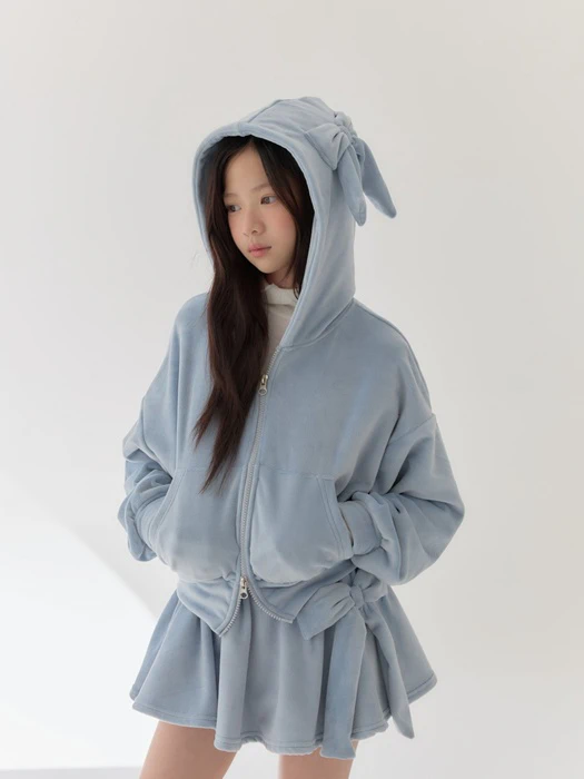 Ribbon Hooded Jacket Ribbon Hooded Jacket by Lilas for Child - catalog view