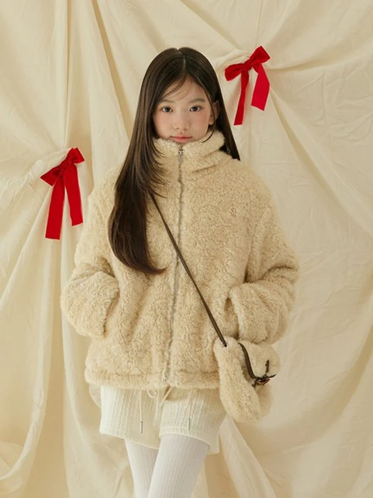 Teddy Fur Jacket (Mini Bag Set) Teddy Fur Jacket (Mini Bag Set) by Sm2 for Child - catalog view