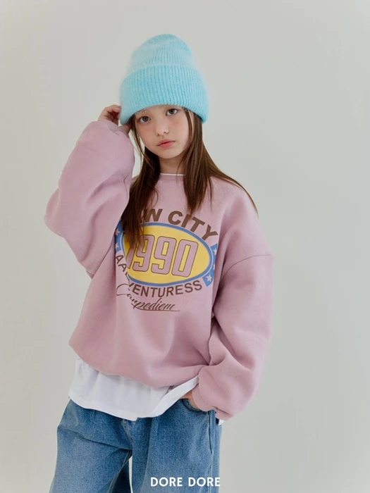 Double Fleece New City Sweatshirt Double Fleece New City Sweatshirt by Dore Dore for Child - catalog view