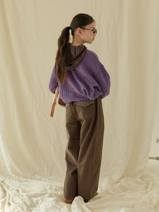 Check Pocket Fleeced Curve Pants Check Pocket Fleeced Curve Pants by Sm2 for Child - catalog view
