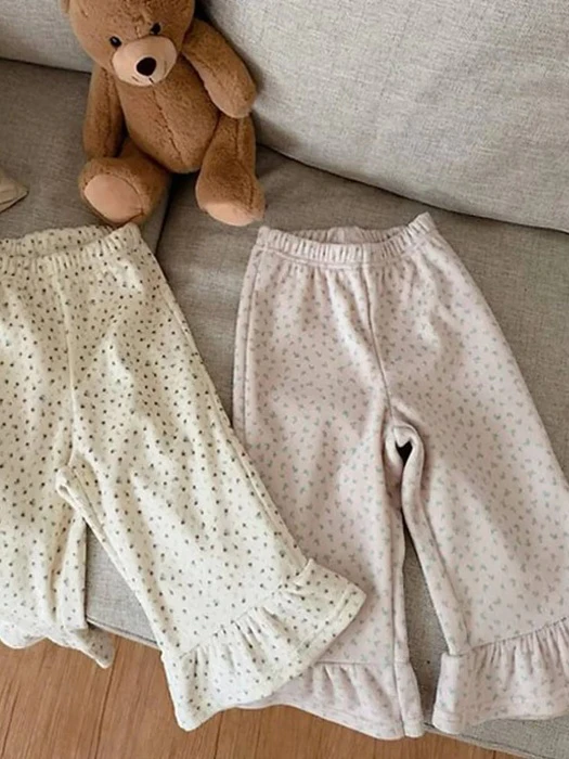 Mink Flower Frill Pants Mink Flower Frill Pants by Petit & Petit for Child - catalog view