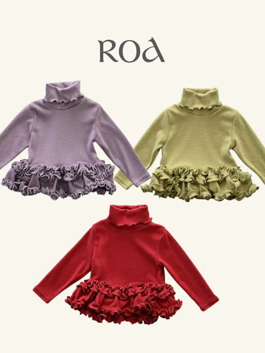 Soft Turtleneck Tee Soft Turtleneck Tee by Roa for Baby - catalog view
