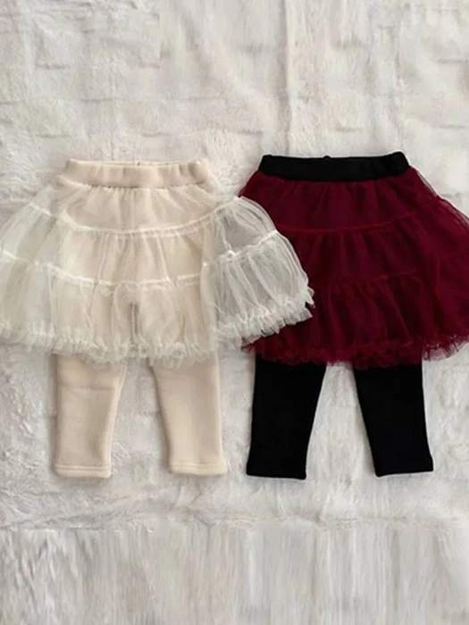 Chiffon Skirt Leggings Chiffon Skirt Leggings by Petit & Petit for Child - catalog view