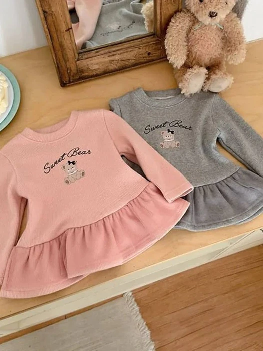 Sweet Bear Cancan Tee by Petit & Petit for Child - catalog view