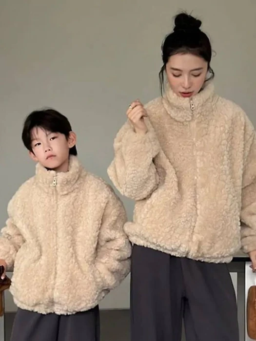 Oat Fleece Jacket by Little Rabbit for Child - catalog view