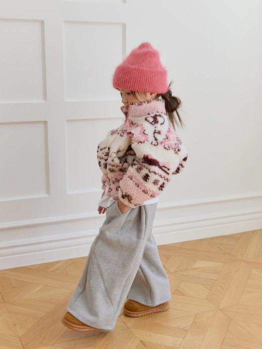 Double Fleece Balloon Pants Double Fleece Balloon Pants by Dore Dore for Child - catalog view