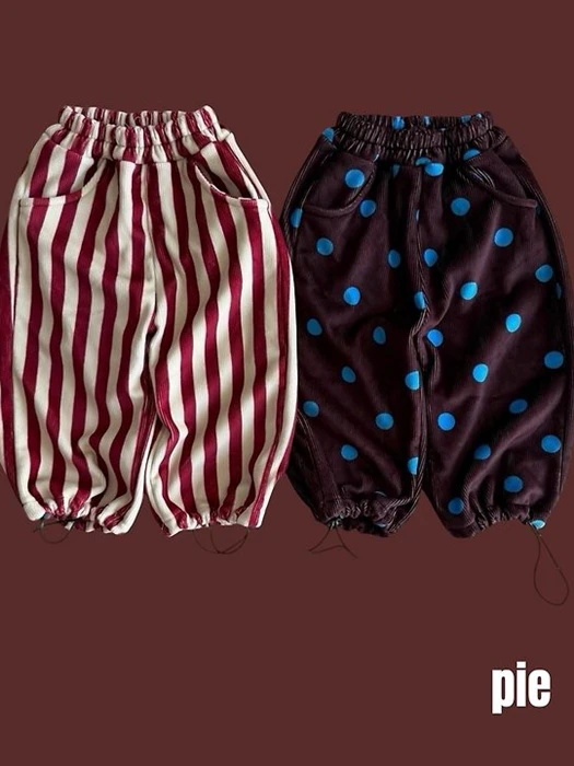 Candy Drawstring Pants Candy Drawstring Pants by Pie for Baby - catalog view