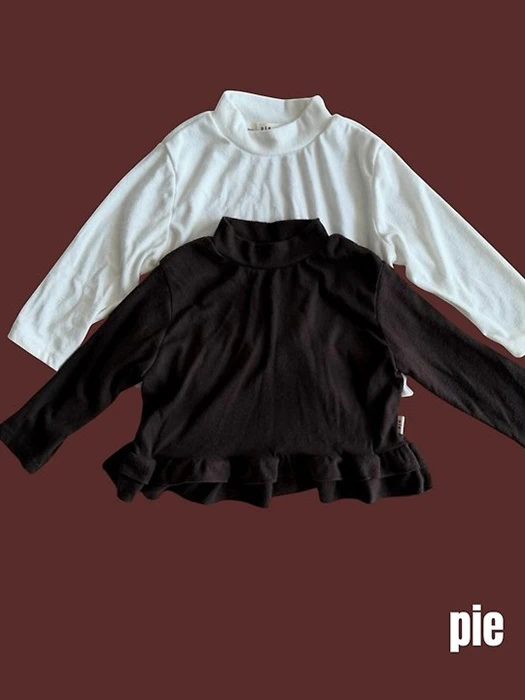 Peach Frill Tee Peach Frill Tee by Pie for Baby - catalog view
