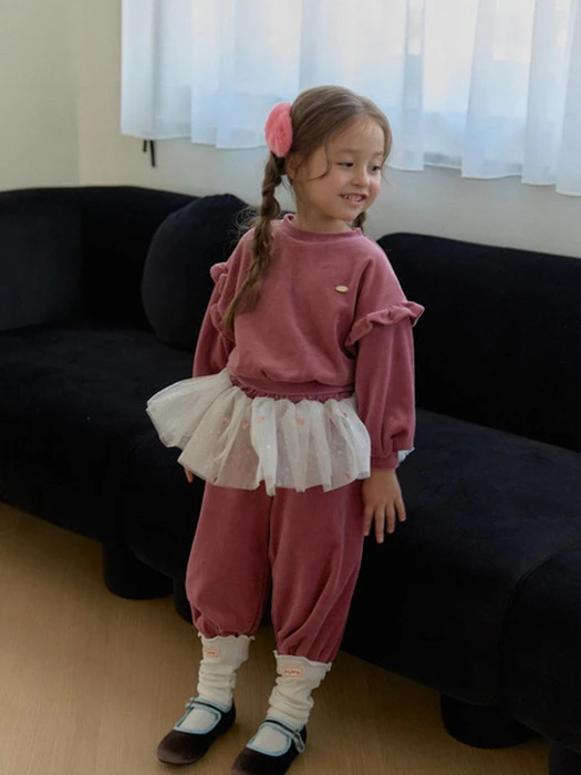 Luna Velour Set by Berry Berry for Child - catalog view