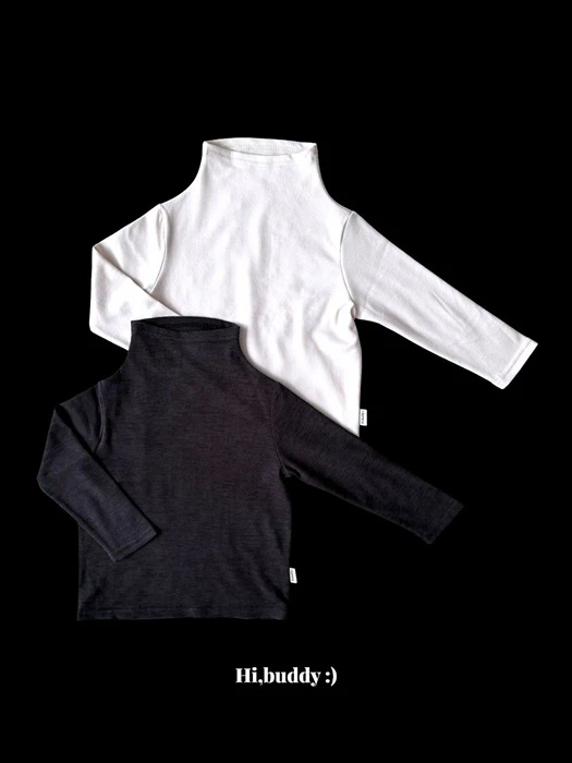 Half Mock Neck Tee by HI BUDDY for Child - catalog view