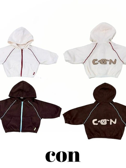 Draw Hood Zip-up Draw Hood Zip-up by Con for Baby - catalog view