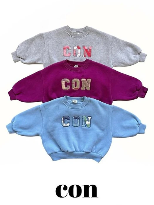 Con Patch Sweatshirt Con Patch Sweatshirt by Con for Baby - catalog view