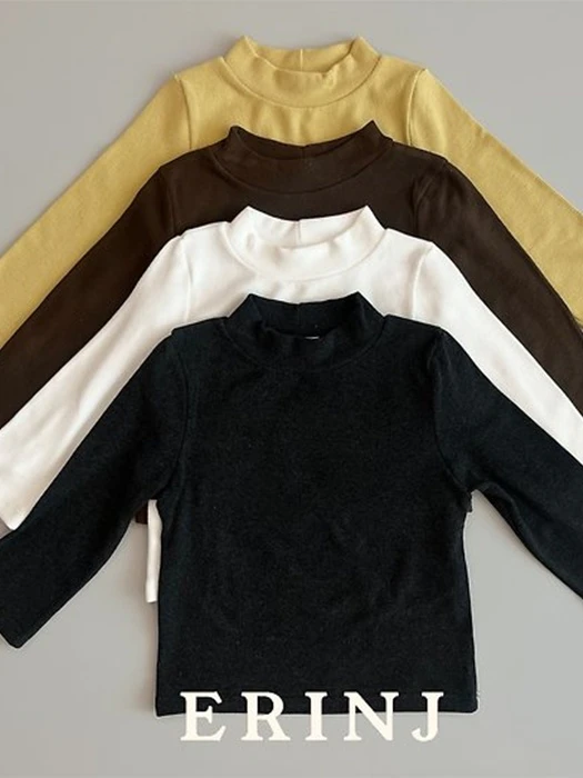 Soft Half Mock Neck Tee Soft Half Mock Neck Tee by Erin J for Child - catalog view