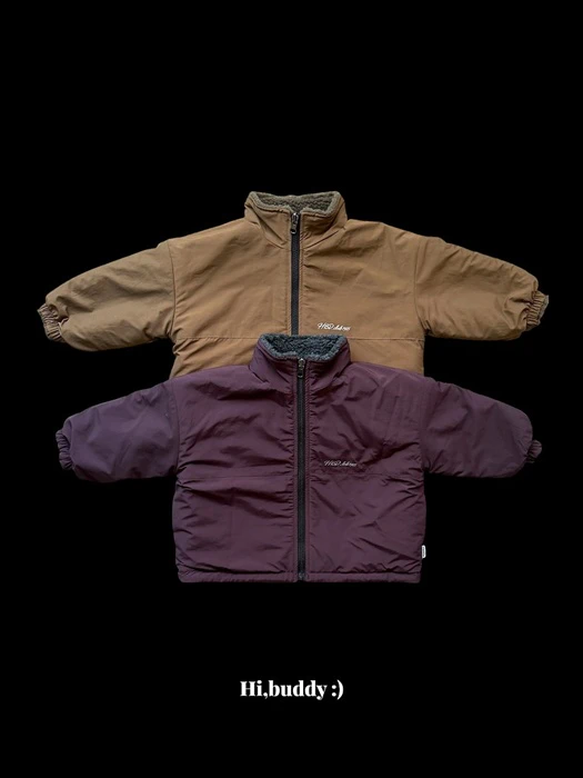 Fleece Reversible Jacket Fleece Reversible Jacket by HI BUDDY for Child - catalog view