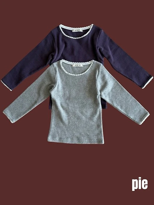 Peach Lace Tee by Pie for Baby - catalog view