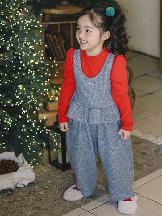 Knit Vest Top & Bottom Set Knit Vest Top & Bottom Set by Jazz for Child - catalog view
