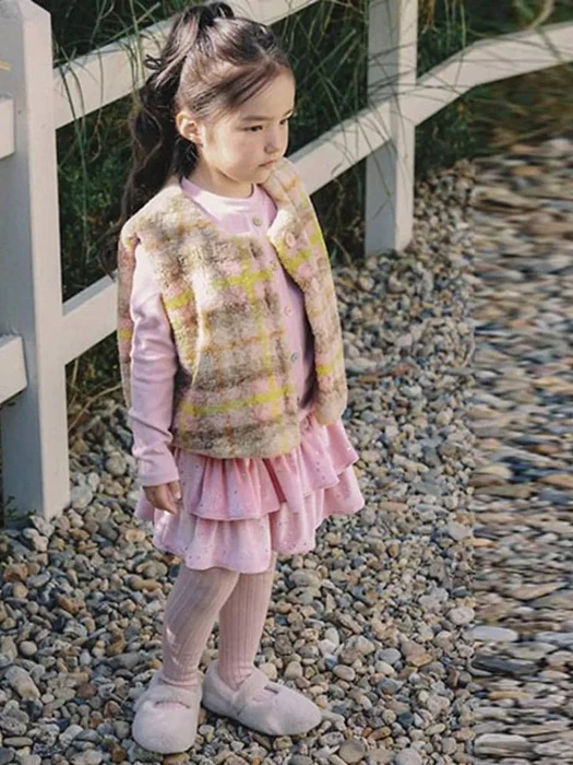 Velvet Glitter Cancan Skirt Velvet Glitter Cancan Skirt by Jazz for Child - catalog view