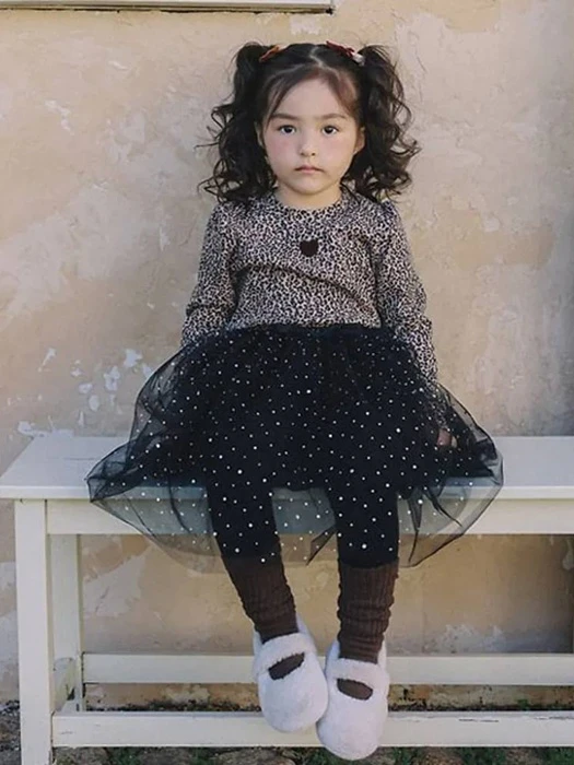 Leopard Heart Blouse by Jazz for Child - catalog view