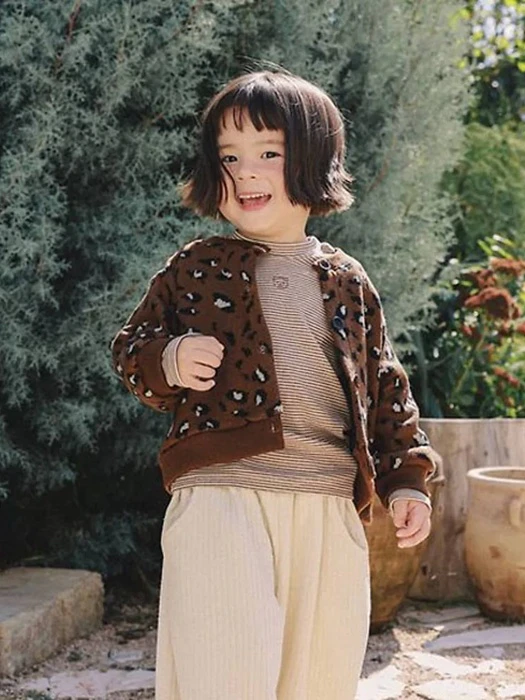 Knit Leopard Cardigan by Jazz for Child - catalog view