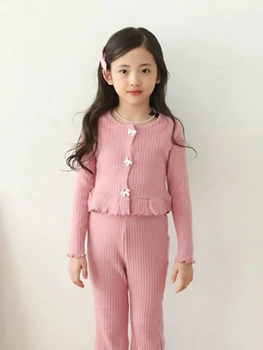 Roa Ribbed Cardigan Roa Ribbed Cardigan by Vivielly for Child - catalog view