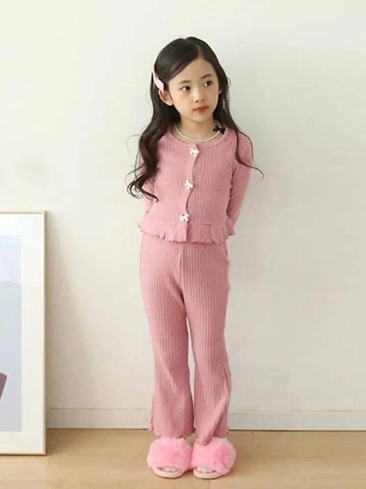 Roa Ribbed Pants by Vivielly for Child - catalog view