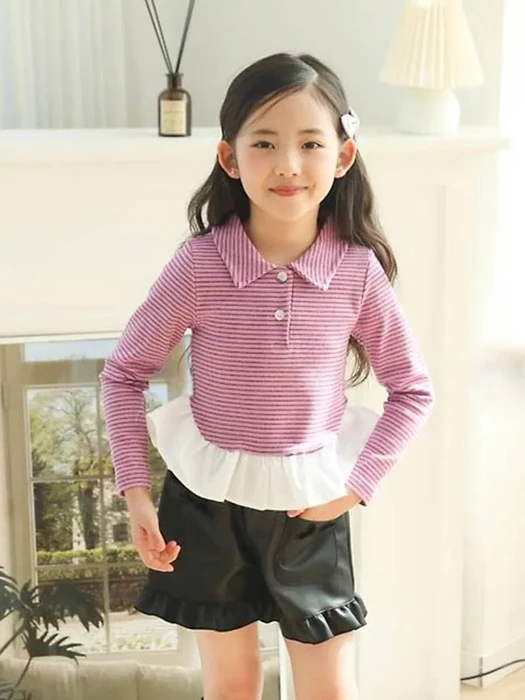 Mari Collar Tee Mari Collar Tee by Vivielly for Child - catalog view
