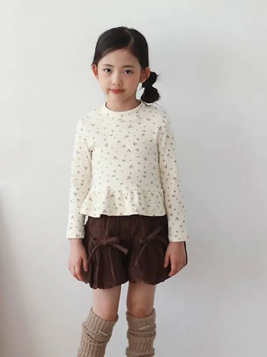 Milk Half Turtleneck Tee Milk Half Turtleneck Tee by Vivielly for Child - catalog view