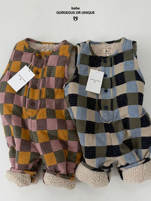 Bebe Square Overalls Bebe Square Overalls by Go;u for Baby - catalog view