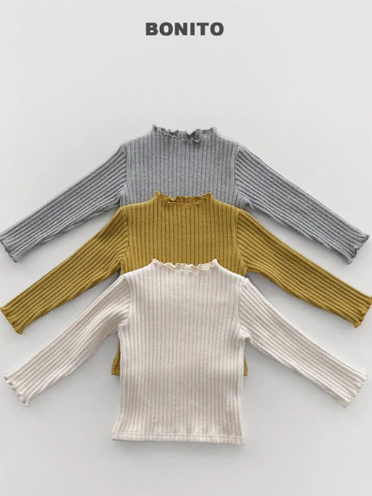 King Rib Trim Mock Neck Tee King Rib Trim Mock Neck Tee by Bonito for Child - catalog view