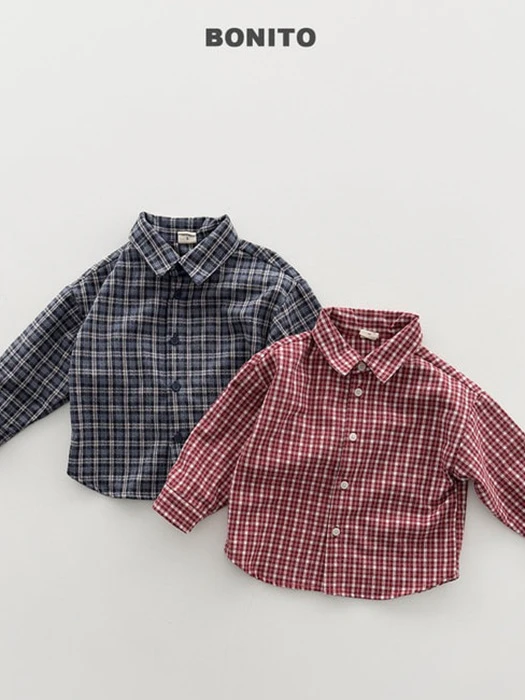 Fleeced Check Shirt by Bonito for Child - catalog view