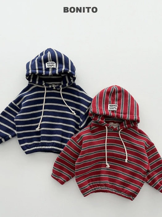 Jolly Striped Hood Tee Jolly Striped Hood Tee by Bonito for Child - catalog view