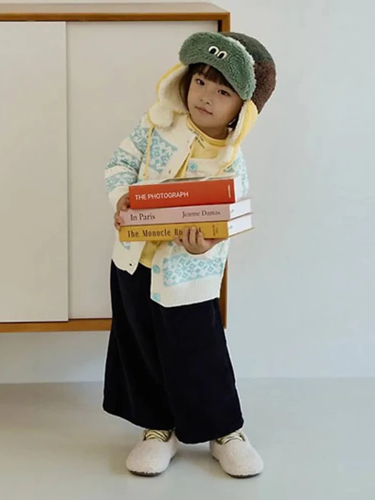 Corduroy Wide Crop Pants Corduroy Wide Crop Pants by Dui for Baby - catalog view