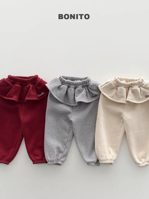 Frill Embroidery Jogger Pants Frill Embroidery Jogger Pants by Bonito for Child - catalog view