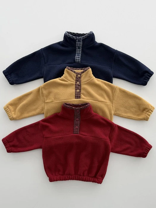 Check Placket Fleeced Check Placket Fleeced by Bonito for Child - catalog view