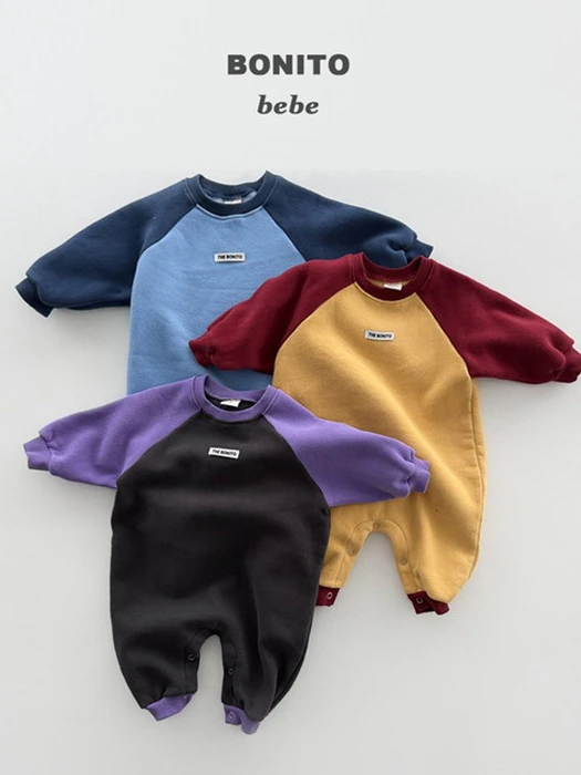 Color Contrast Raglan Suit Color Contrast Raglan Suit by Bonito for Baby - catalog view