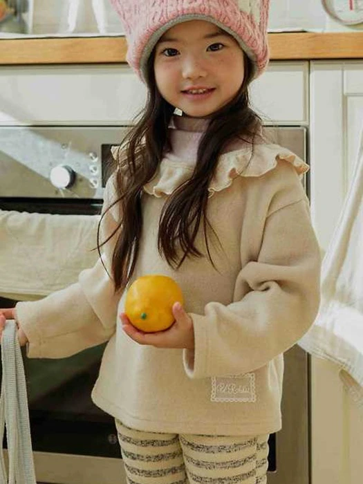 Bunny Frill Long Tee by Urban Rabbit for Child - catalog view