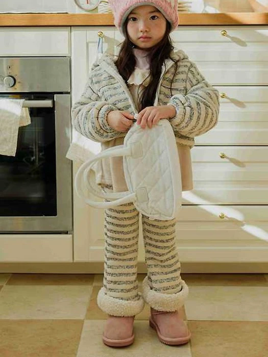Choux Cream Bootcut Pants by Urban Rabbit for Child - catalog view