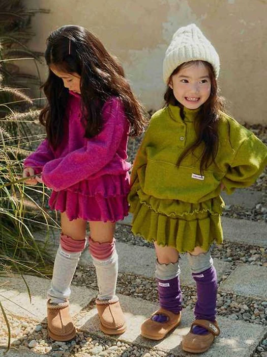Knit Cancan Skirt Knit Cancan Skirt by Urban Rabbit for Child - catalog view